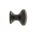 Prestige 25mm Matte Black Hampton Knob - Zinc Alloy - 6 Pack