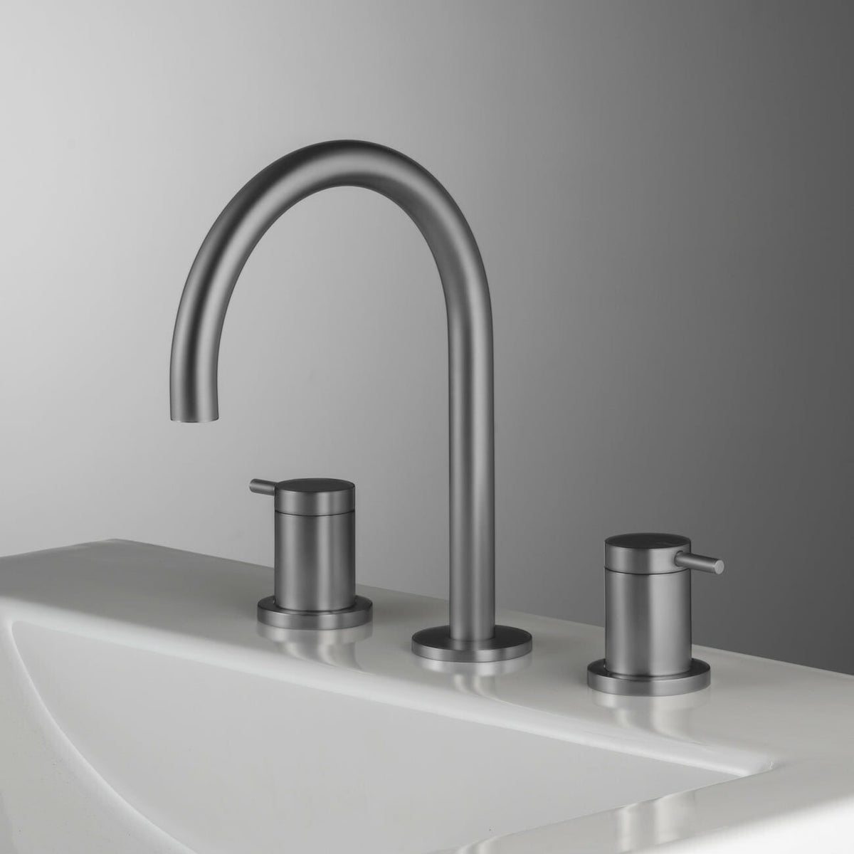 Rogerseller Tonic Basin Set - 4 Star WELS, 7.5L per Minute, Graphite Finish - 3606014005