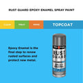 White Knight Rust Guard 310g Machinery Grey Gloss Epoxy Enamel Spray Paint