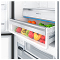 Electrolux 496L bottom mount fridge - left hinged, matte black, 6 star energy rating - EBE5007BD-L