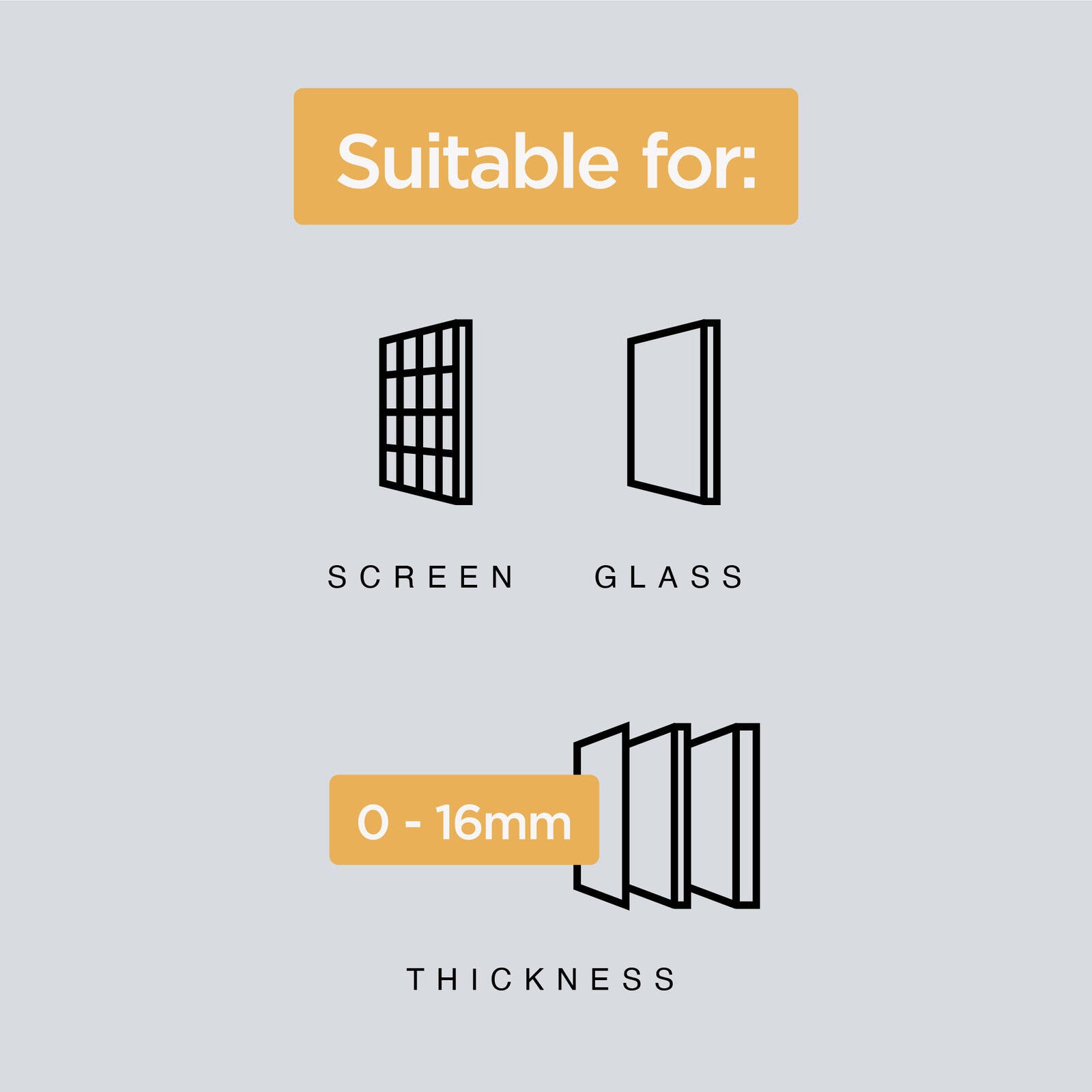 Hakuna Pets Small Ultra Clear Pet Door - Clear Polycarbonate, 4-Way Locking Flap