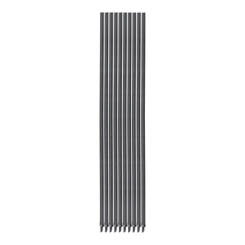 Pope 450mm Rigid Riser with Adaptor - 10 Pack, Black Polypropylene