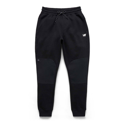 Hard Yakka Black Xtreme Jogger - Size S 65% Polyester 35% Cotton Fleece