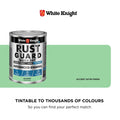 White Knight Rust Guard 1L Accent Satin Quick Dry Advanced Enamel Paint
