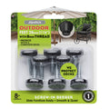 Slipstick 28mm Clear Outdoor Screw-in Berber Furniture Floor Protector M8 Thread