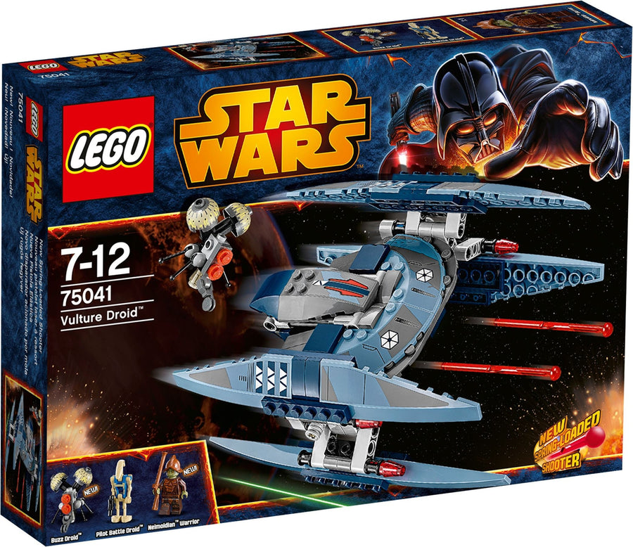 LEGO 75041 Vulture Droid with Buzz Droid & Neimoidian Warrior - SuperSaverAU - view 1