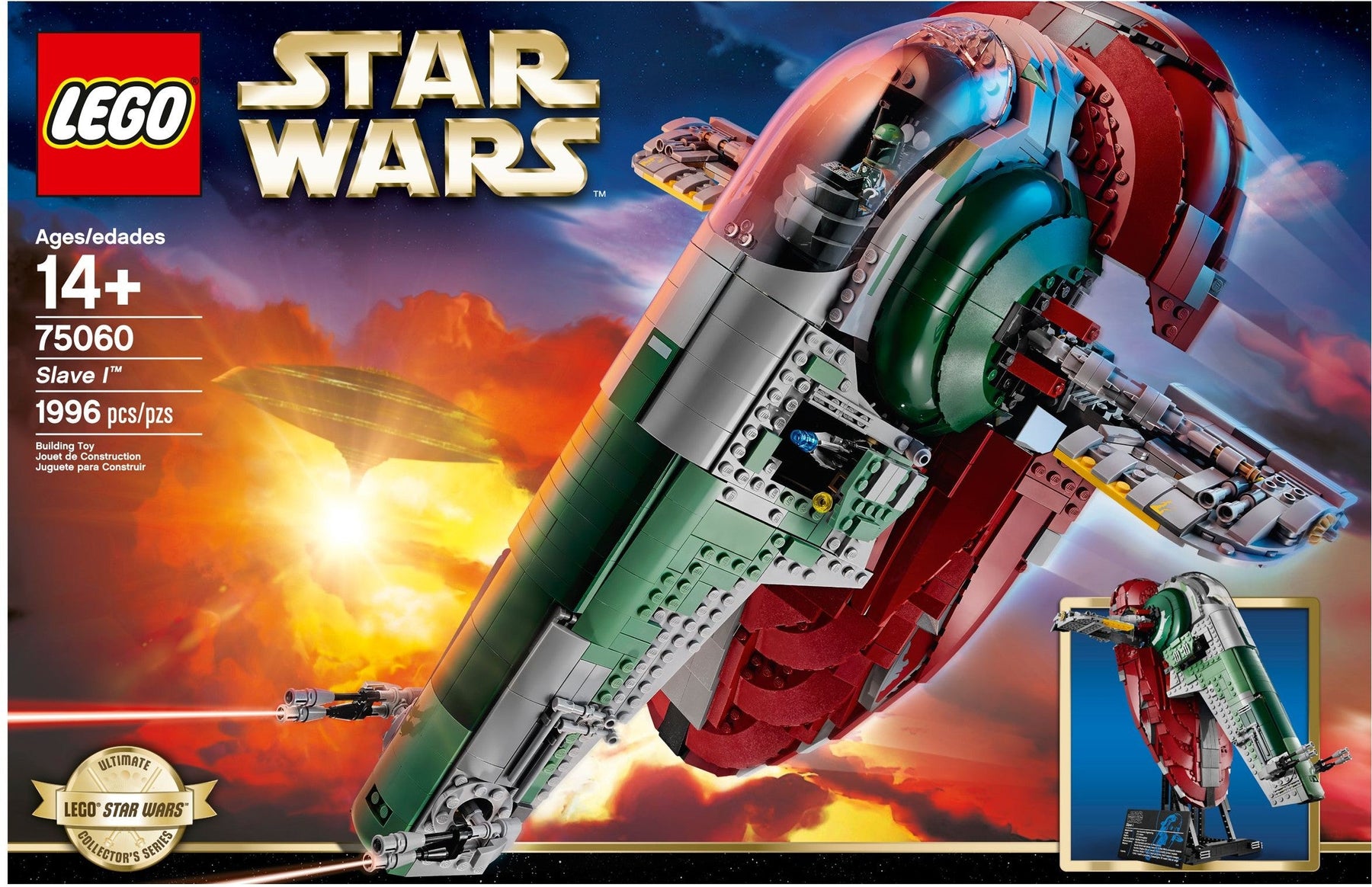 LEGO 75060 Slave I - Boba Fett's Starship - SuperSaverAU - view 1