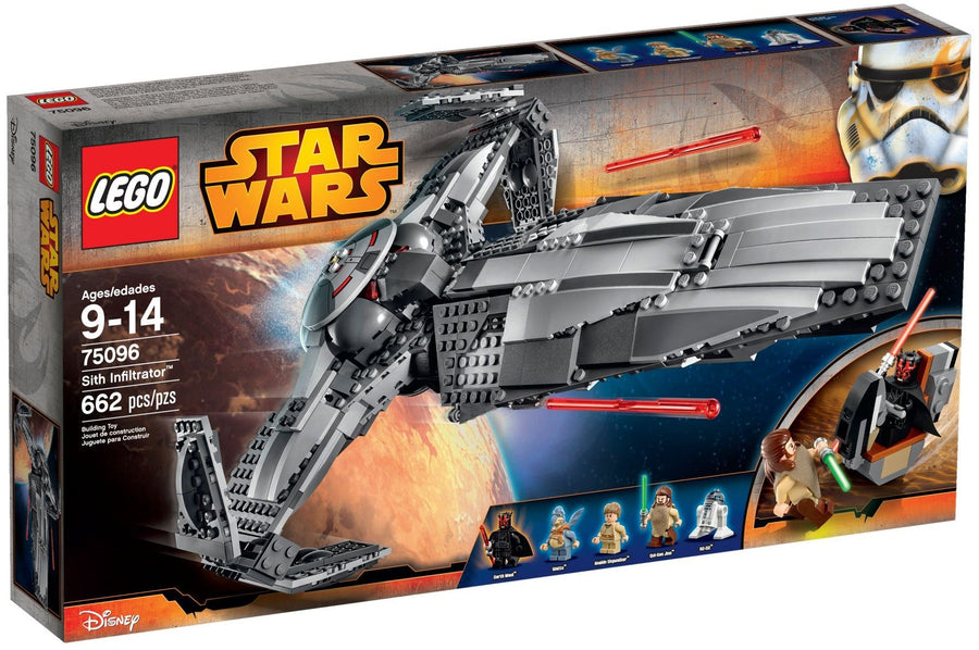 LEGO 75096 Sith Infiltrator - Darth Maul's Starship - SuperSaverAU - view 1