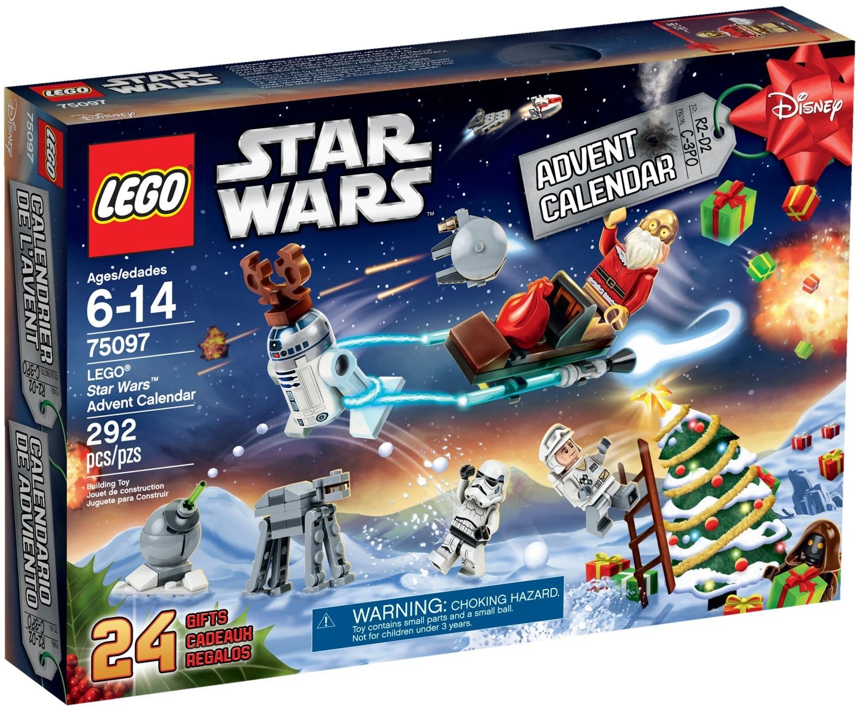 LEGO 75097 Star Wars Advent Calendar 2014 - SuperSaverAU - view 2