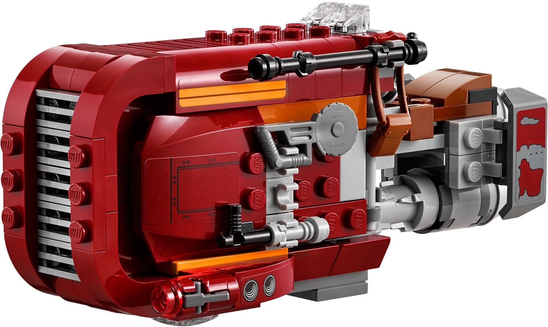 LEGO 75099 Rey's Speeder + Unkar's Thug Minifigure Star Wars - SuperSaverAU - view 3