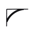 Carinya Stayed Bracket - 150 x 120mm - Powder Coated Steel - Black - SuperSaverAU - view 2