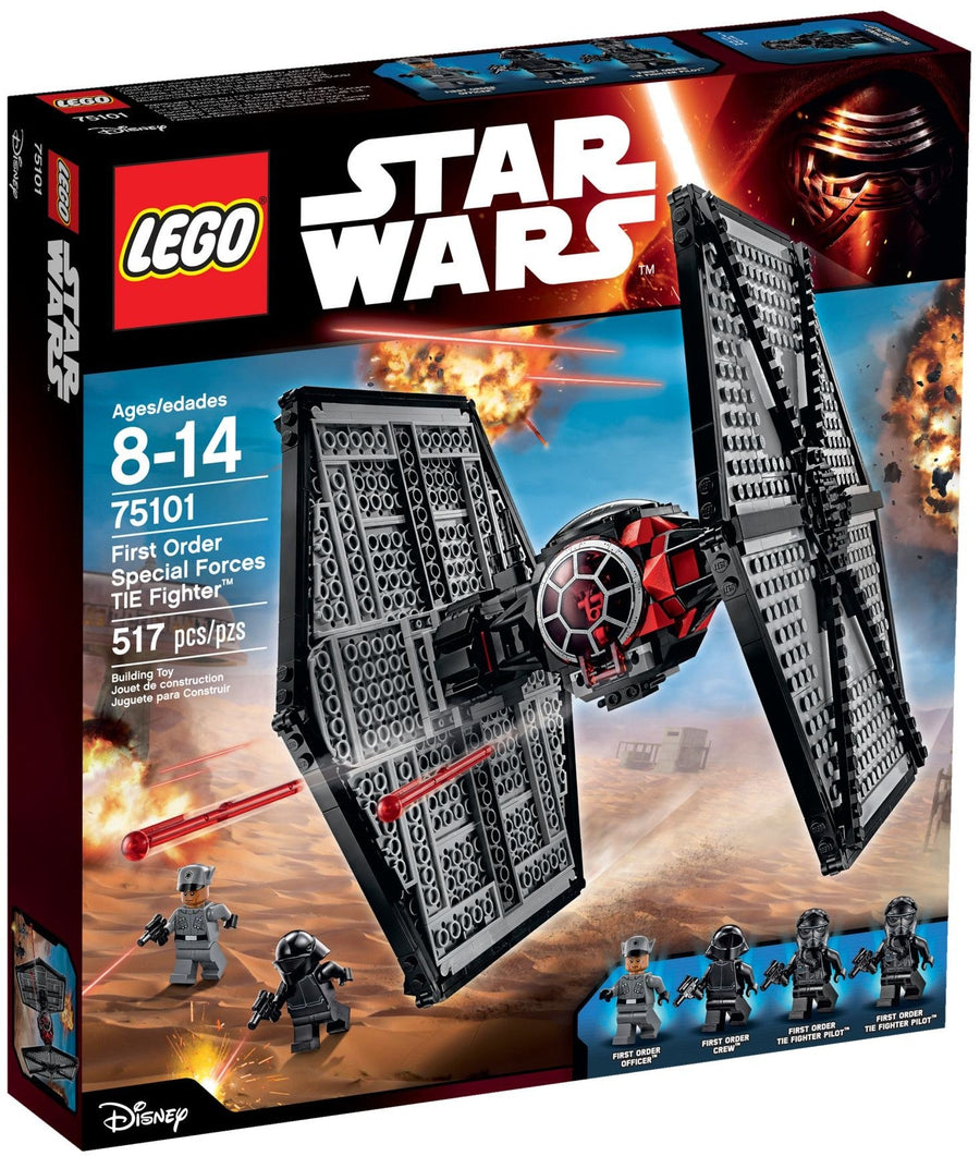 LEGO 75101 First Order TIE Fighter + 4 Minifigures - SuperSaverAU - view 1