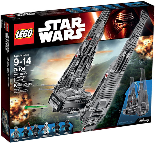 LEGO 75104 Star Wars Kylo Ren's Command Shuttle- Auzzi Store