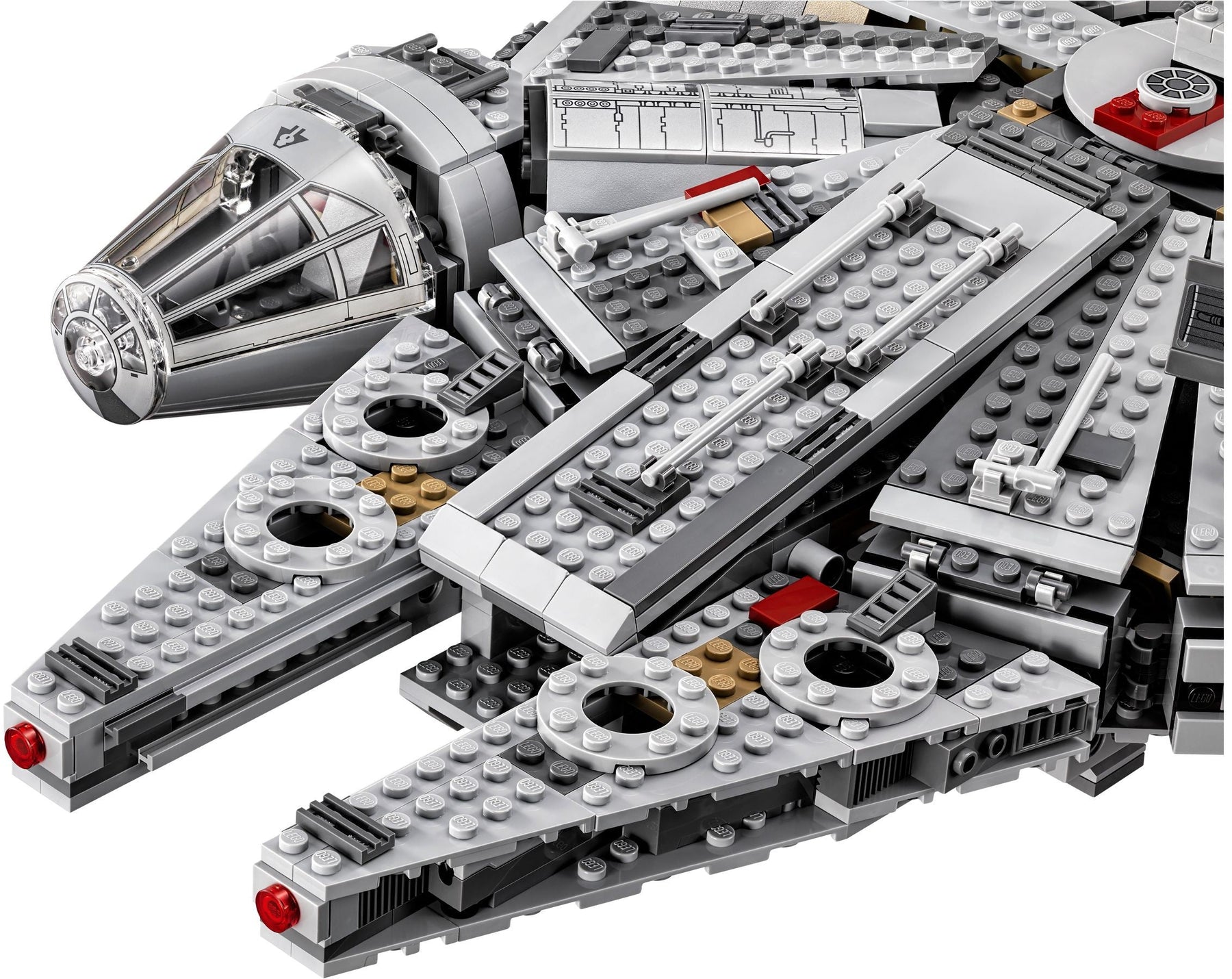LEGO 75105 Millennium Falcon - Star Wars: The Force Awakens - SuperSaverAU - view 6