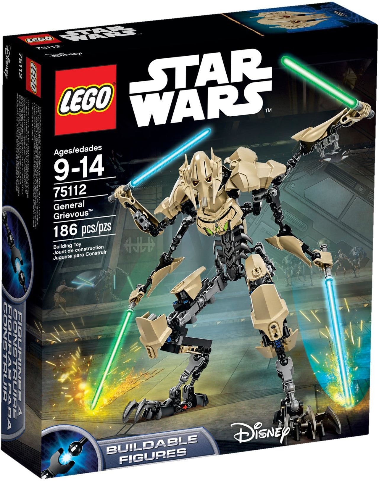 LEGO 75112 Star Wars Constraction General Grevious- Auzzi Store