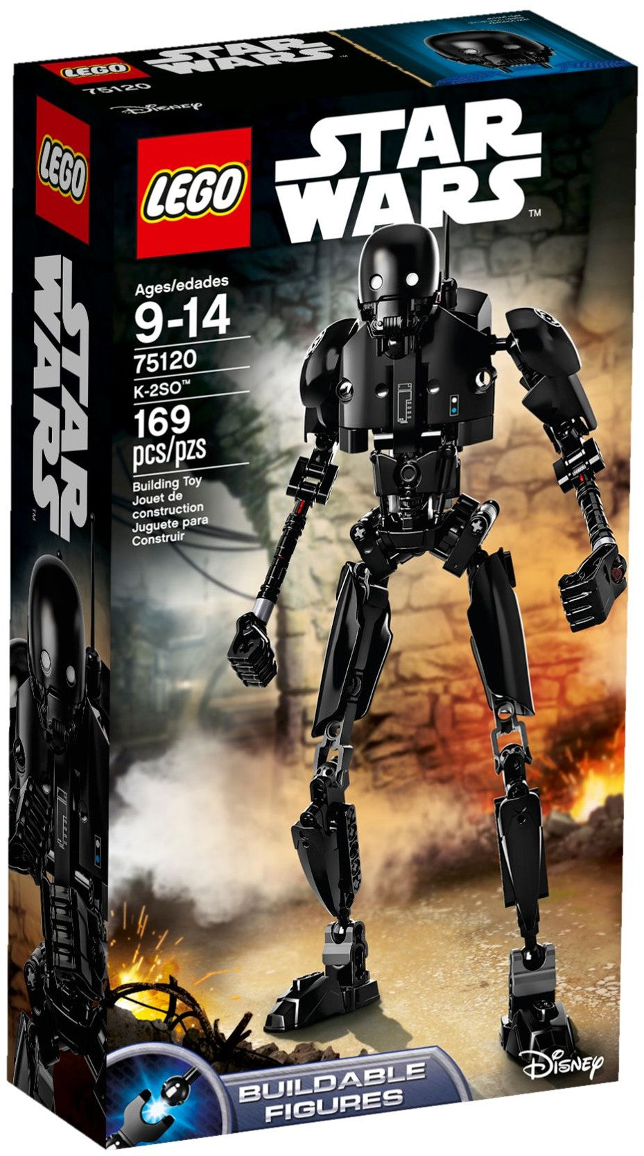 LEGO 75120 K-2SO Droid - Buildable Star Wars Figure - SuperSaverAU - view 1