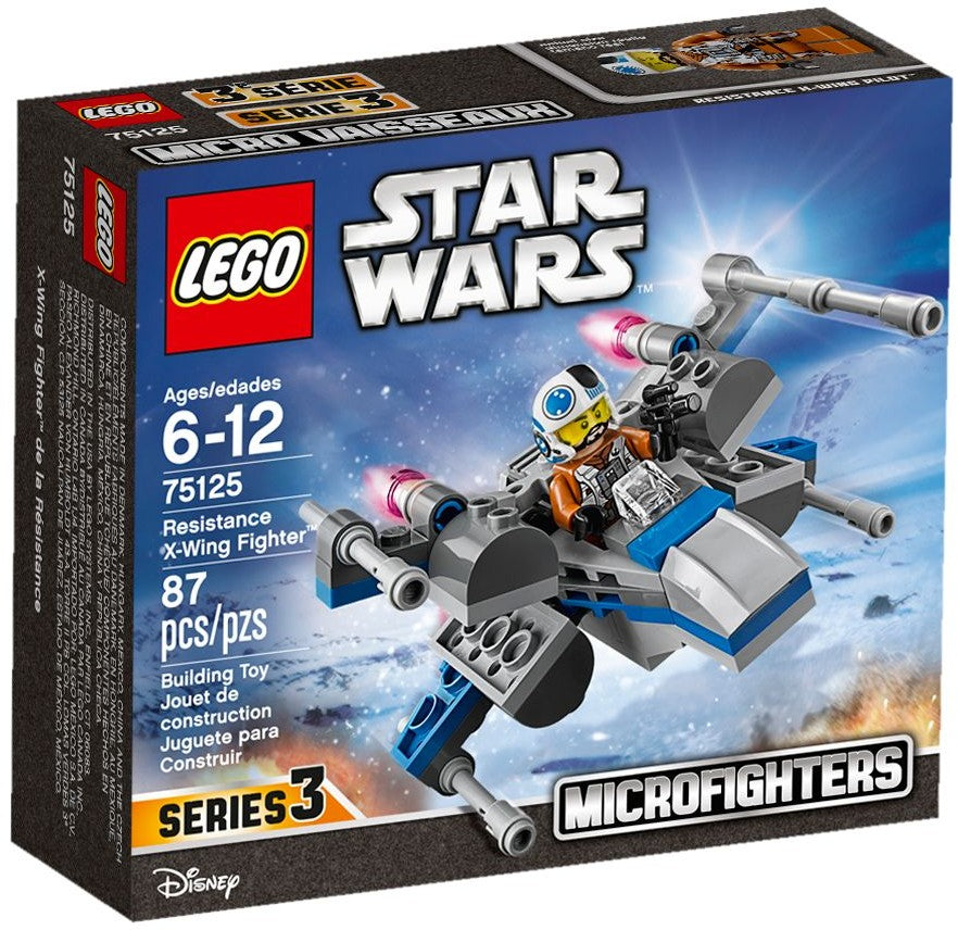 LEGO 75125 Resistance X-wing Fighter Microfighter - SuperSaverAU - view 1