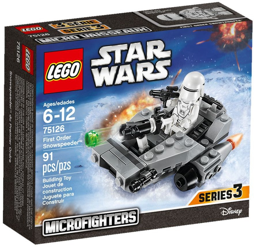 LEGO 75126 First Order Snowspeeder Microfighter - SuperSaverAU - view 1