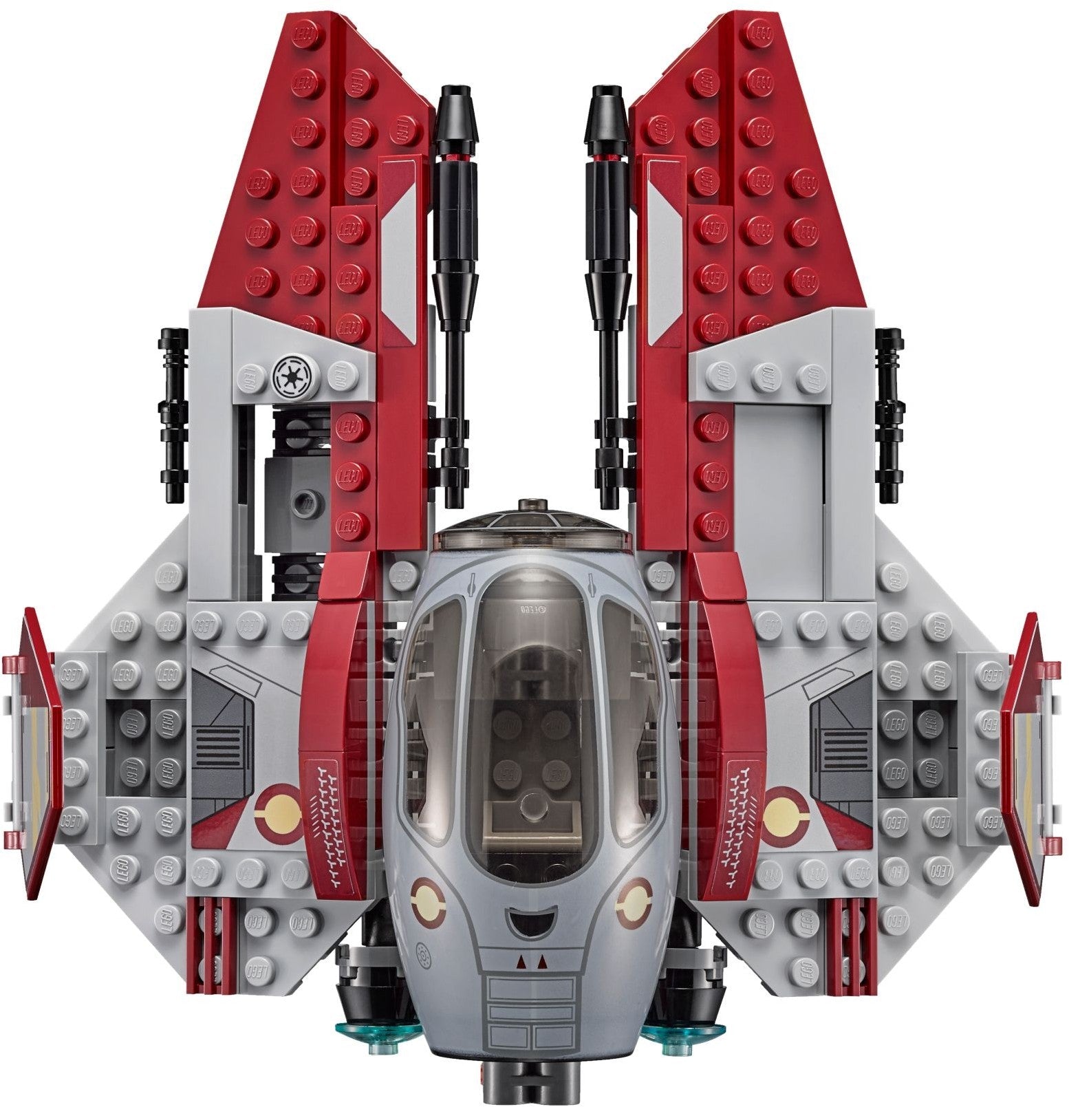 LEGO 75135 Obi-Wan's Jedi Interceptor - Star Wars Starship - SuperSaverAU - view 3