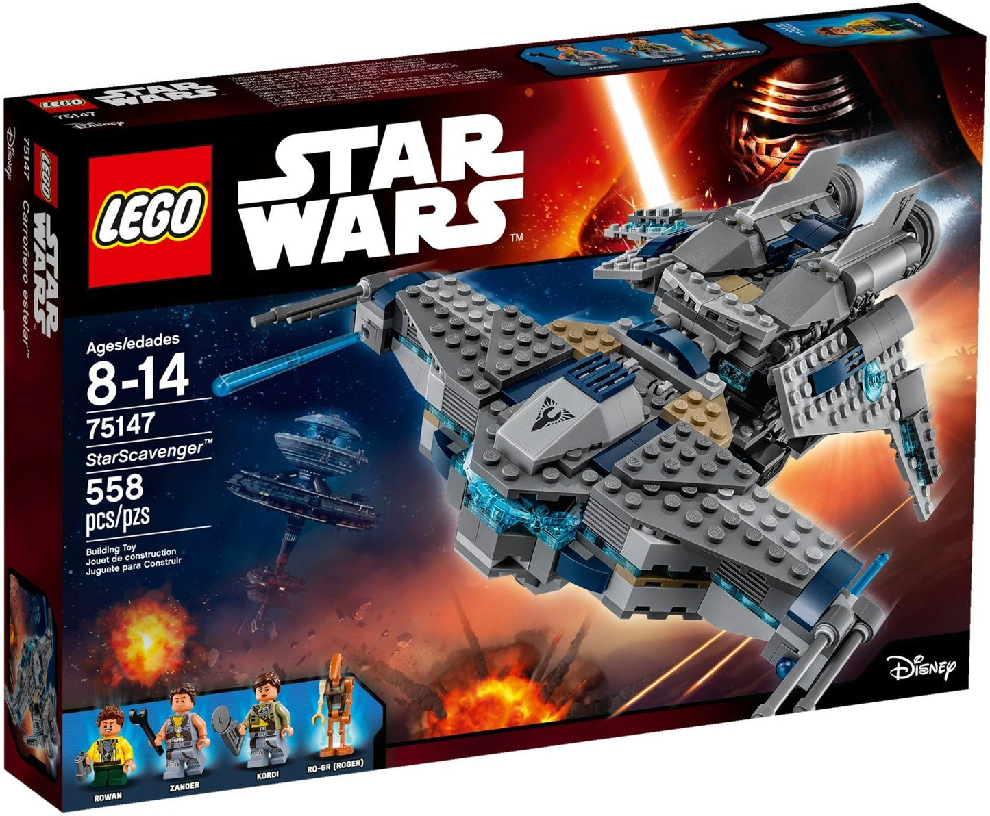 LEGO 75147 StarScavenger Starship Playset