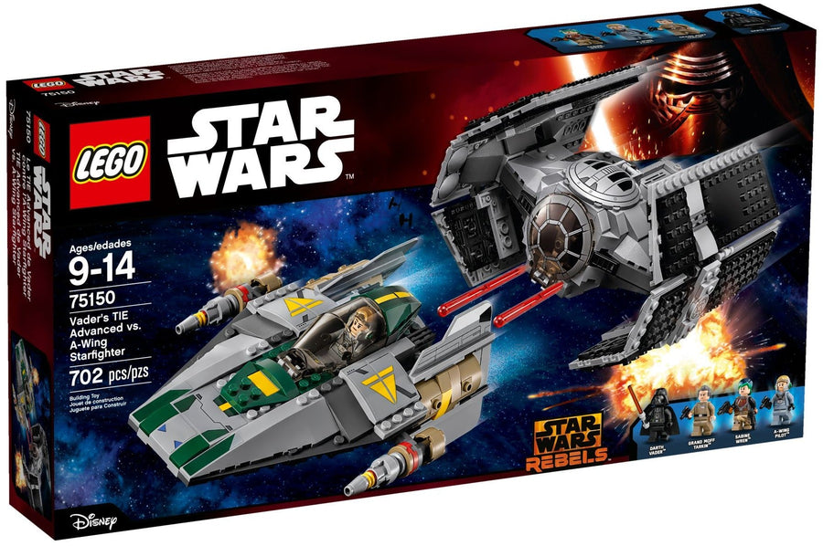 LEGO 75150 Vader's TIE vs. A-wing Starfighter - SuperSaverAU - view 1