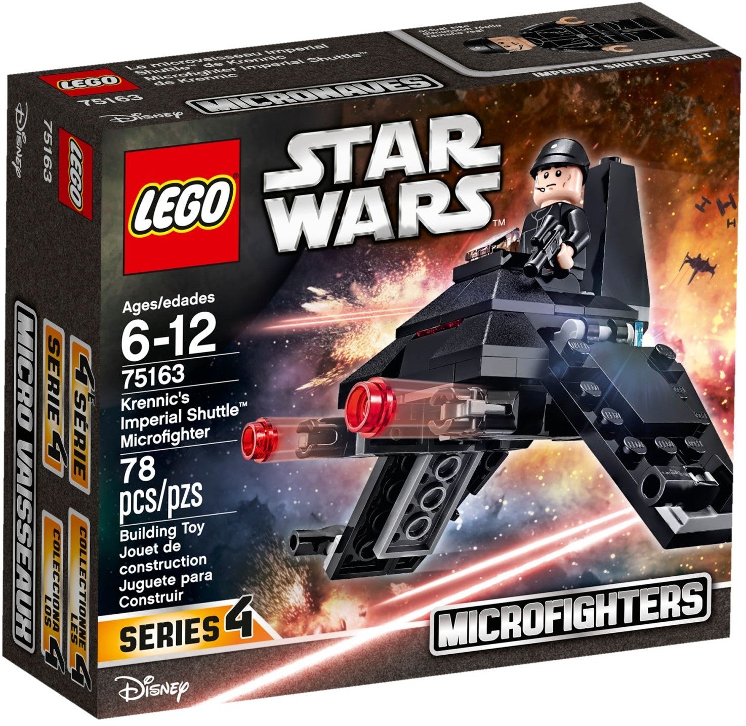 LEGO 75163 Krennic's Imperial Shuttle Microfighter - Star Wars Rogue One - SuperSaverAU - view 1