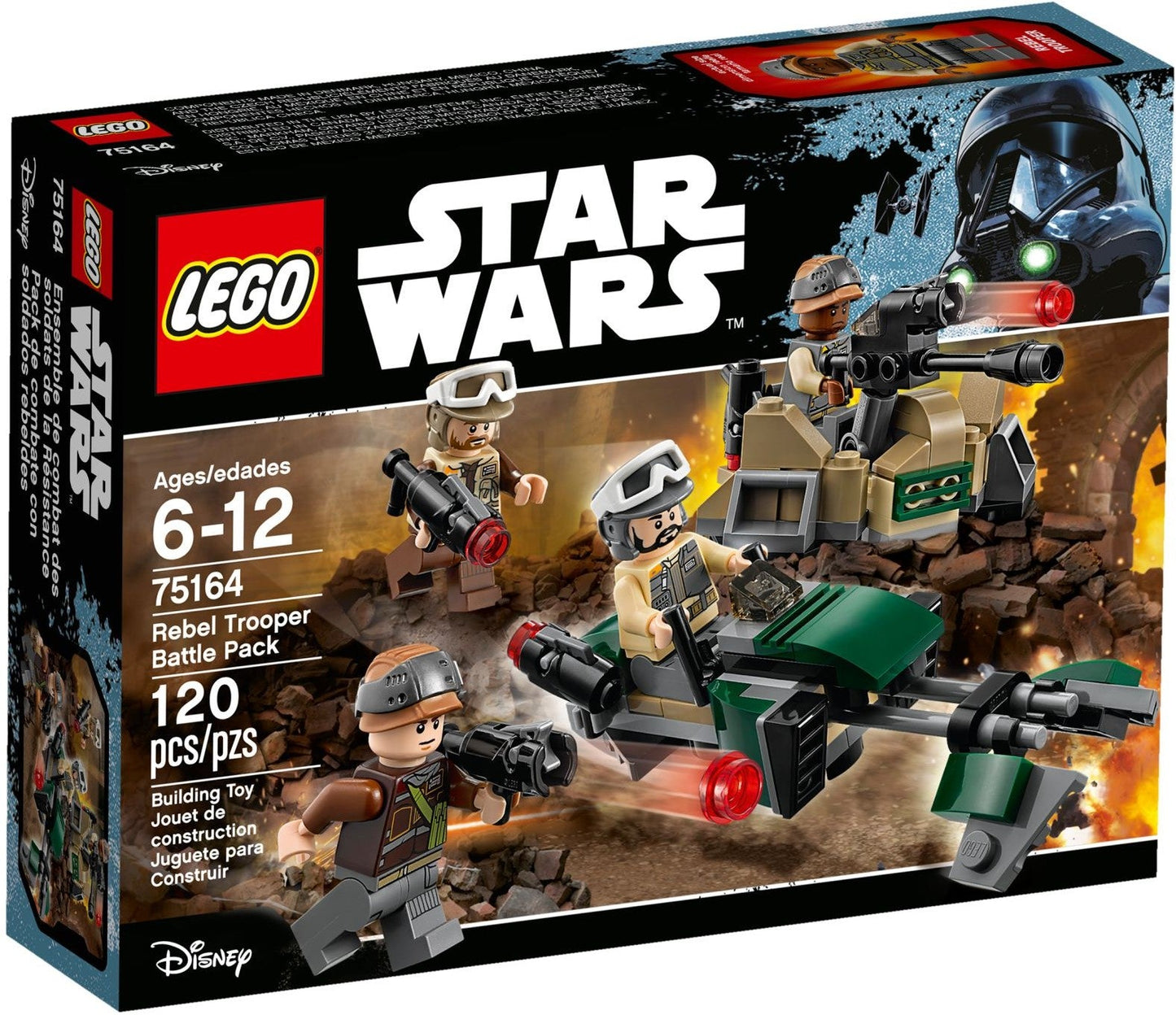 LEGO 75164 Rebel Trooper Battle Pack - Speeder & Trench