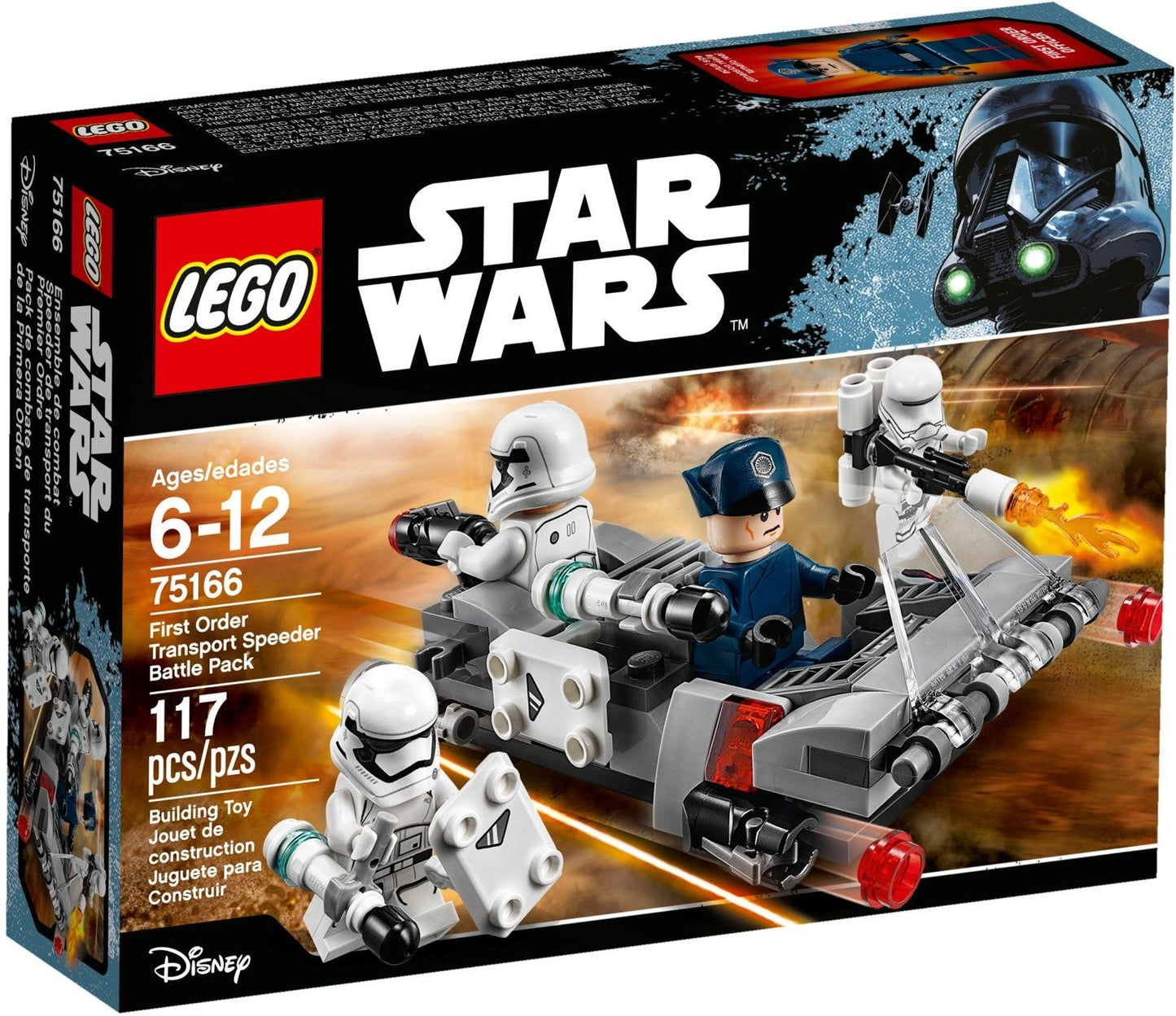 Lego Star Wars 75166 First Order Transport Speeder BattlePack- Auzzi Store