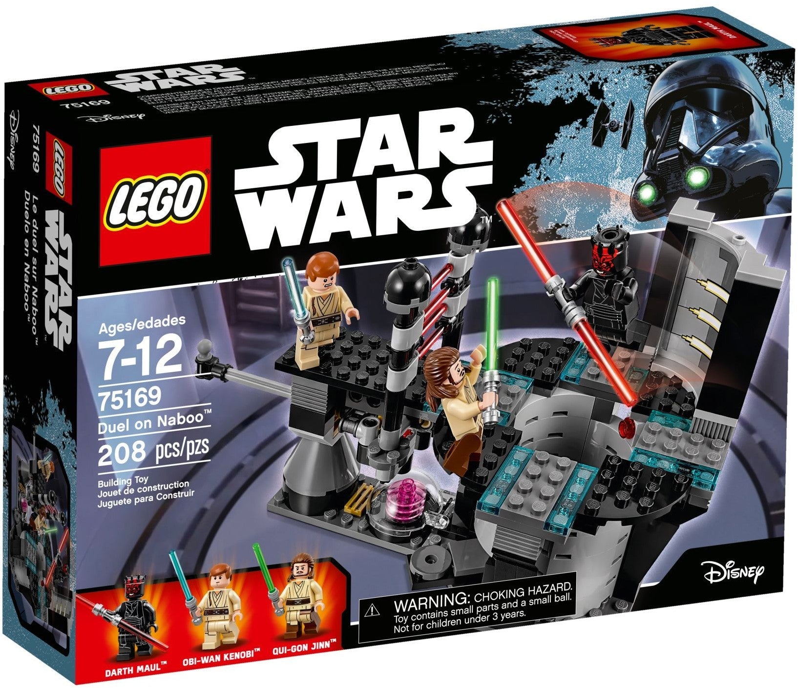 LEGO 75169 Duel on Naboo: Qui-Gon vs Darth Maul - SuperSaverAU - view 1