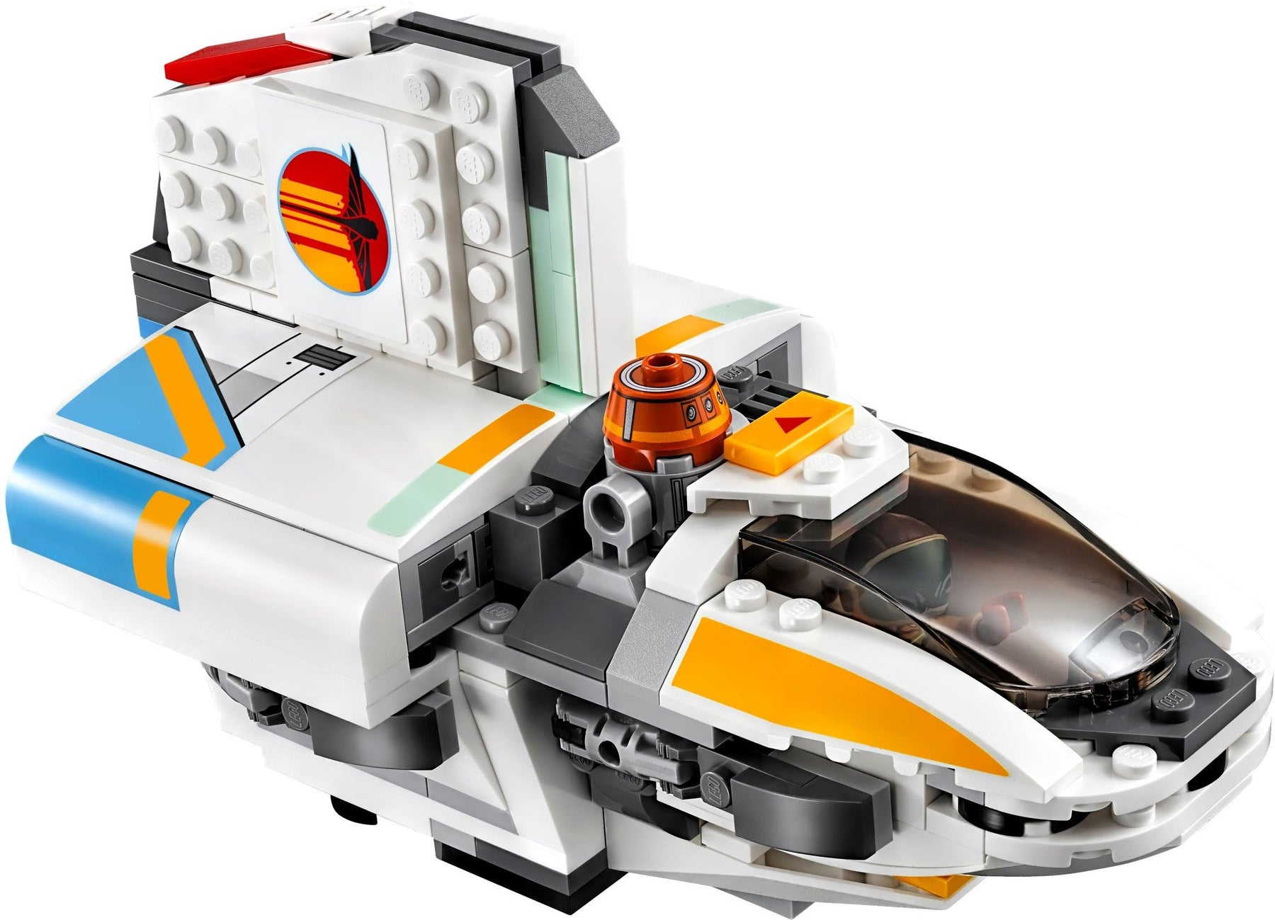 LEGO 75170 The Phantom Starfighter - Rebels Set with Thrawn & Chopper - SuperSaverAU - view 2