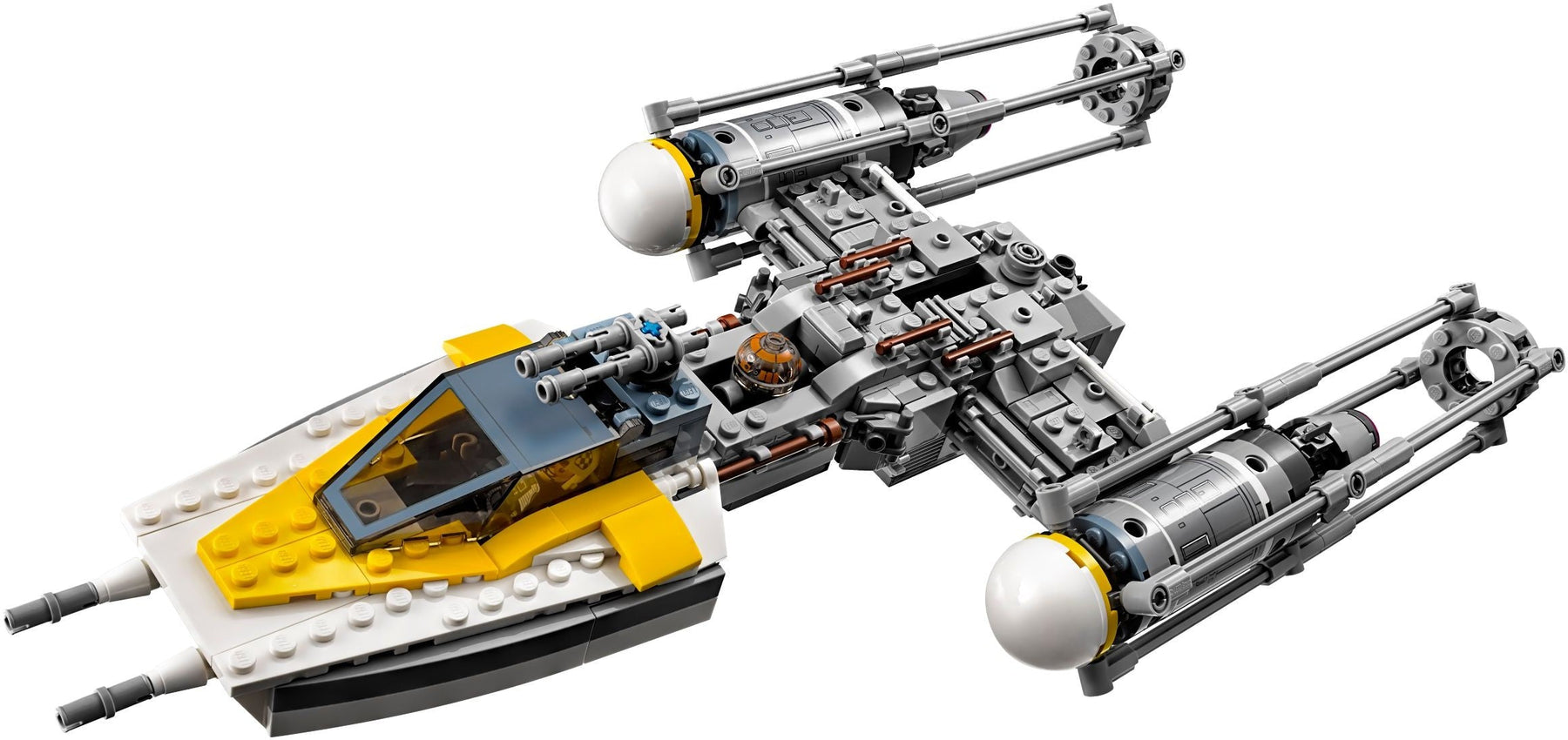 LEGO 75172 Y-wing Starfighter with Bomb-Drop Function - SuperSaverAU - view 2