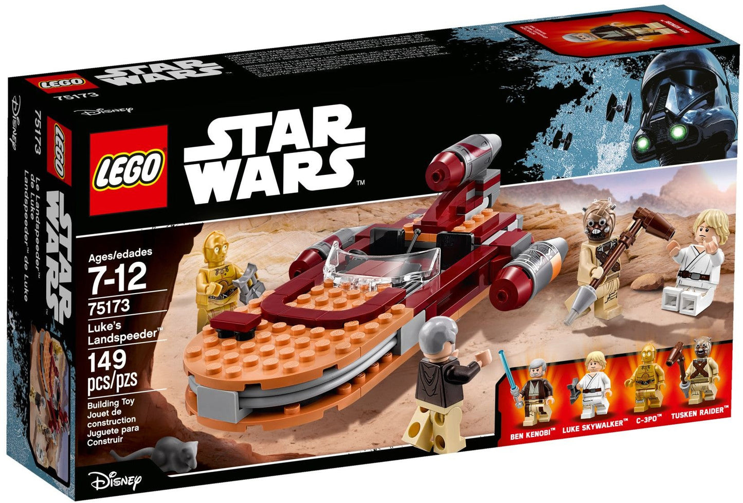 LEGO 75173 Luke's Landspeeder - Star Wars Tatooine Set