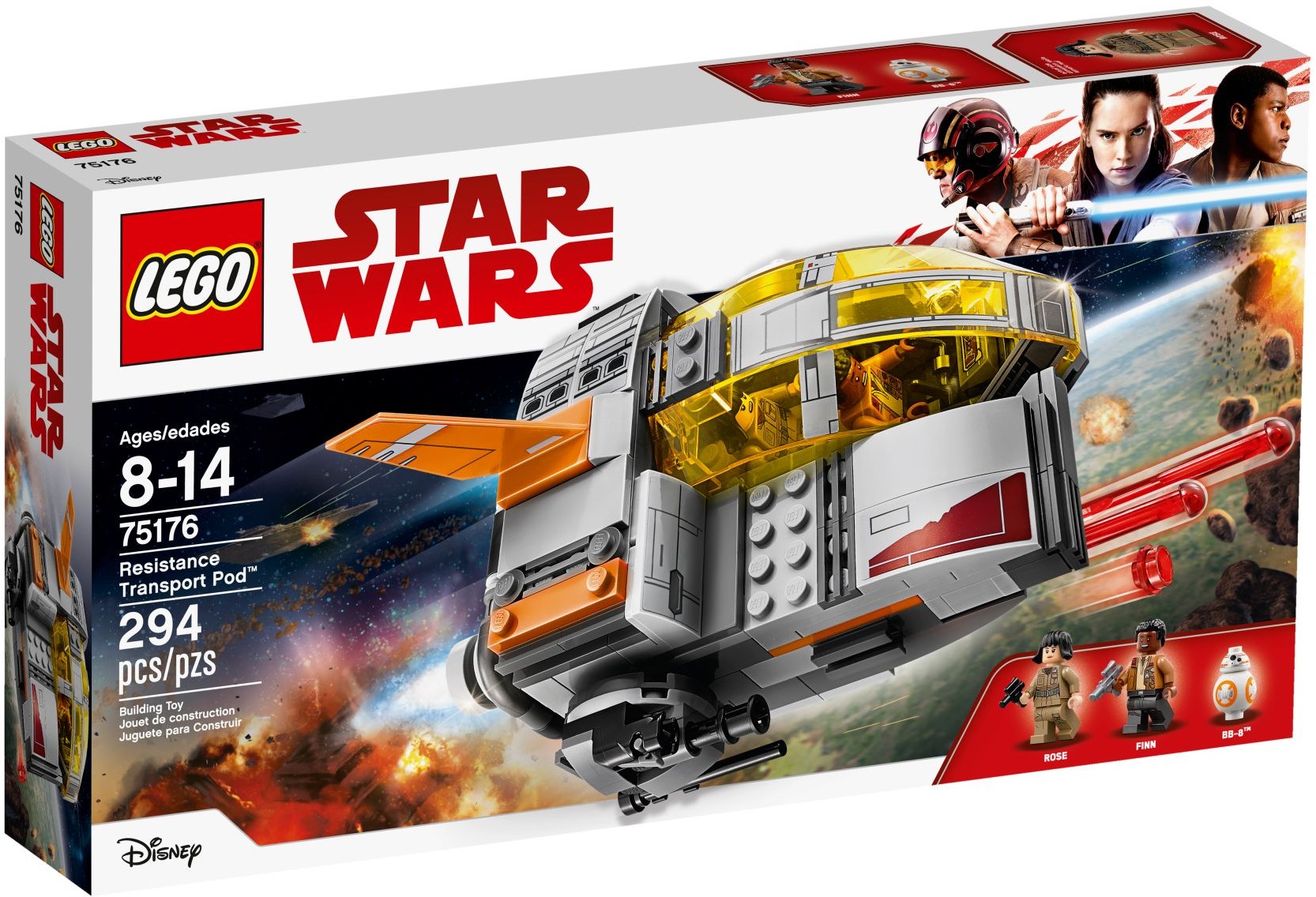 LEGO 75176 Resistance Transport Pod - Finn & Rose Escape Pod - SuperSaverAU - view 1
