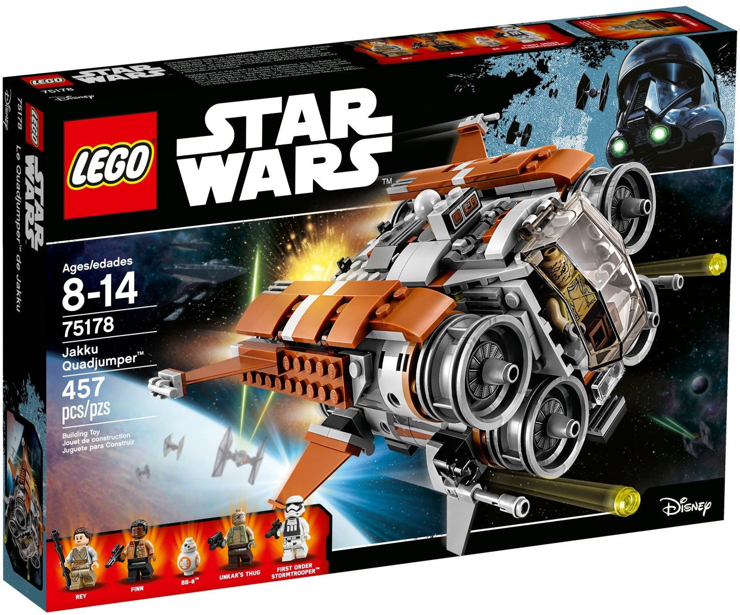 LEGO Star Wars 75178 Jakku Quadjumper - Auzzi Store