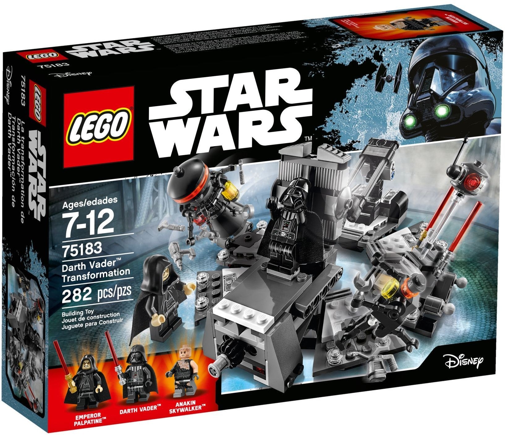LEGO 75183 Darth Vader Transformation Kit - Star Wars - SuperSaverAU - view 1