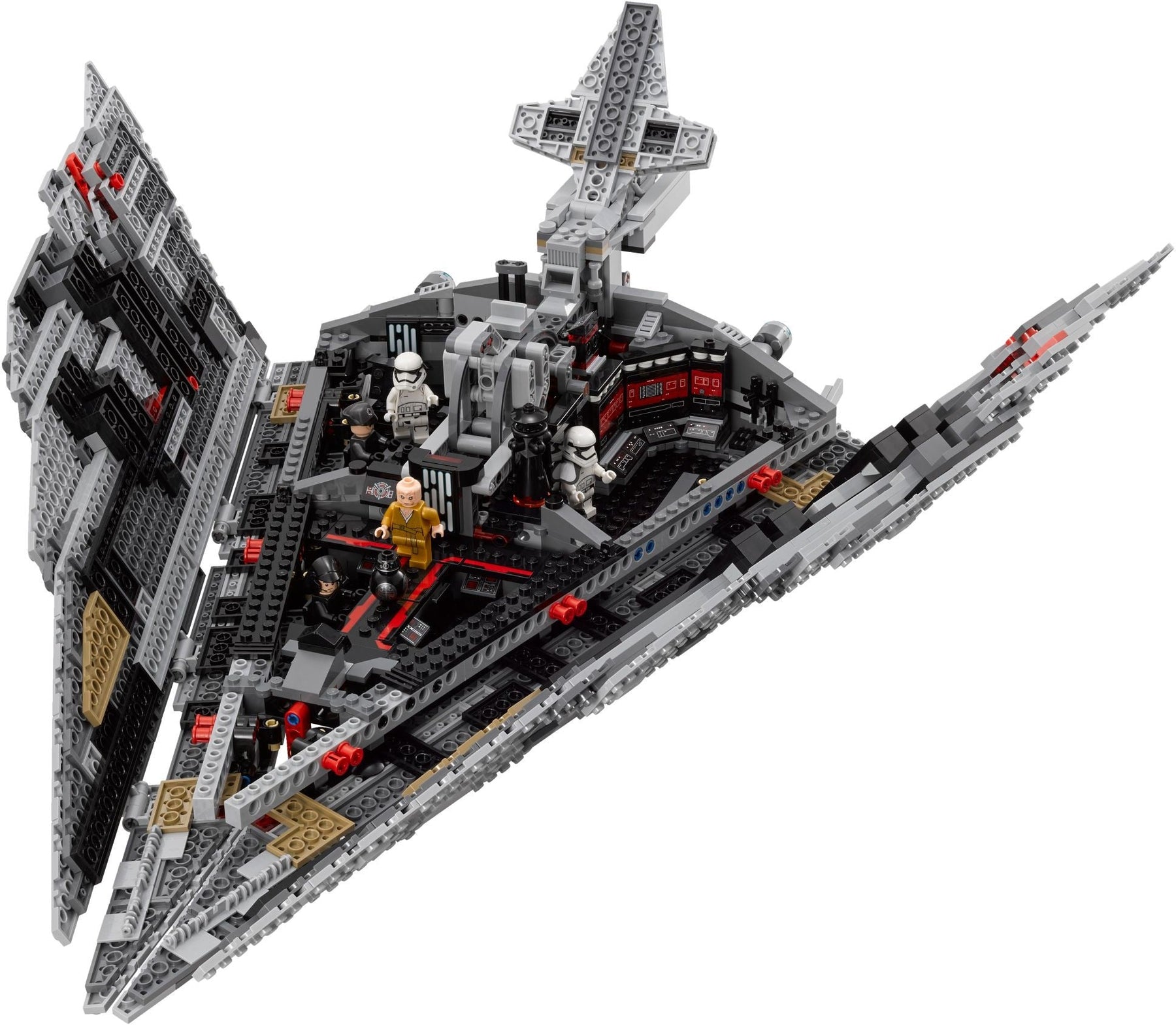 LEGO 75190 First Order Star Destroyer - 1400+ Piece Set - SuperSaverAU - view 6
