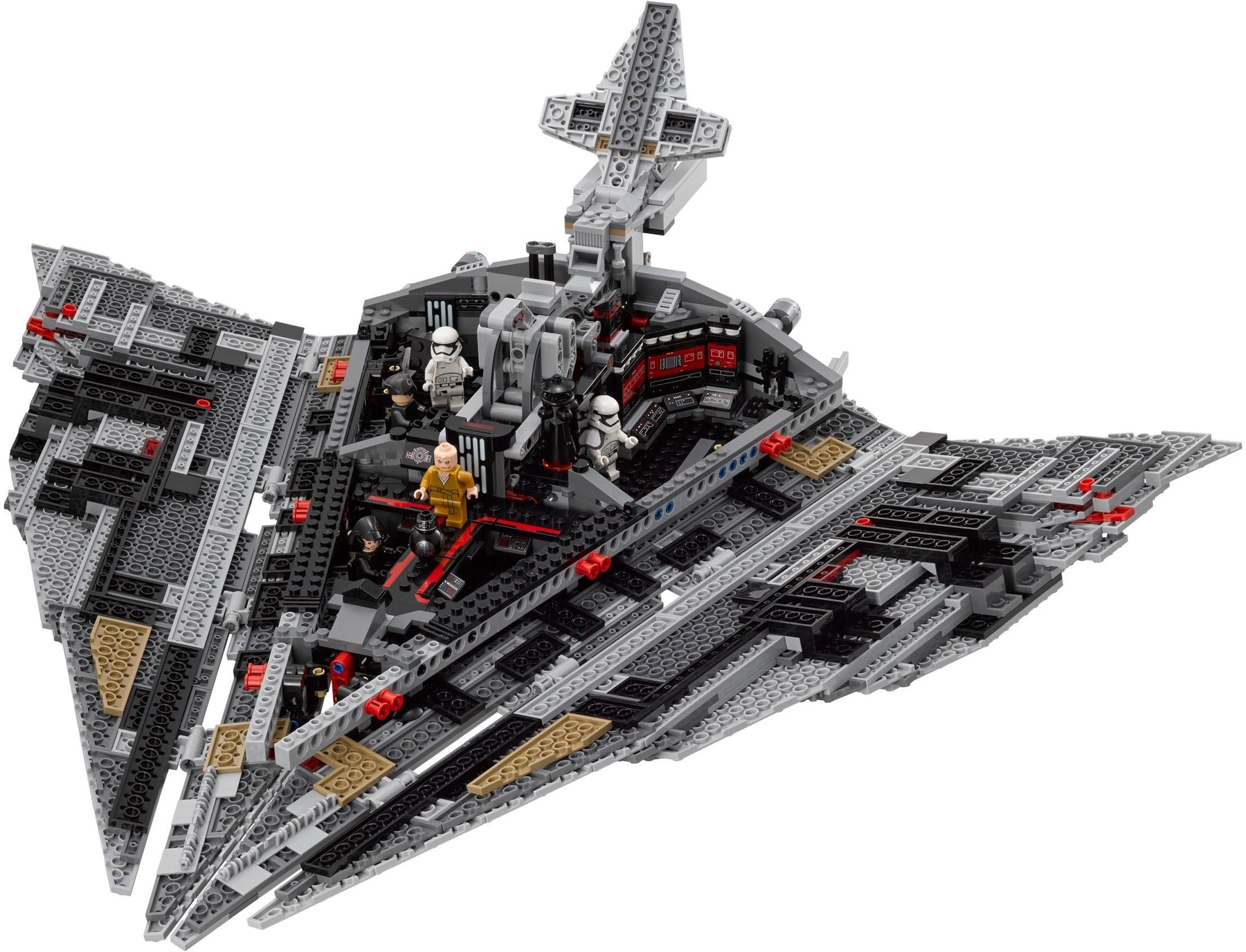 LEGO 75190 First Order Star Destroyer - 1400+ Piece Set - SuperSaverAU - view 7