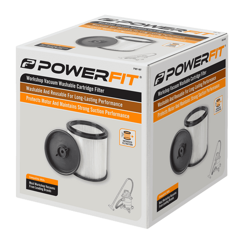 PowerFit Washable Cartridge Filter for Pressure Washers