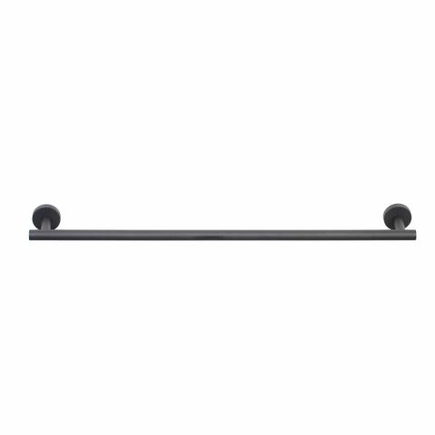 Barelli Toscana Single Towel Bar 90cm - Matte Black - Durable Stainless Steel - SuperSaverAU - view 1