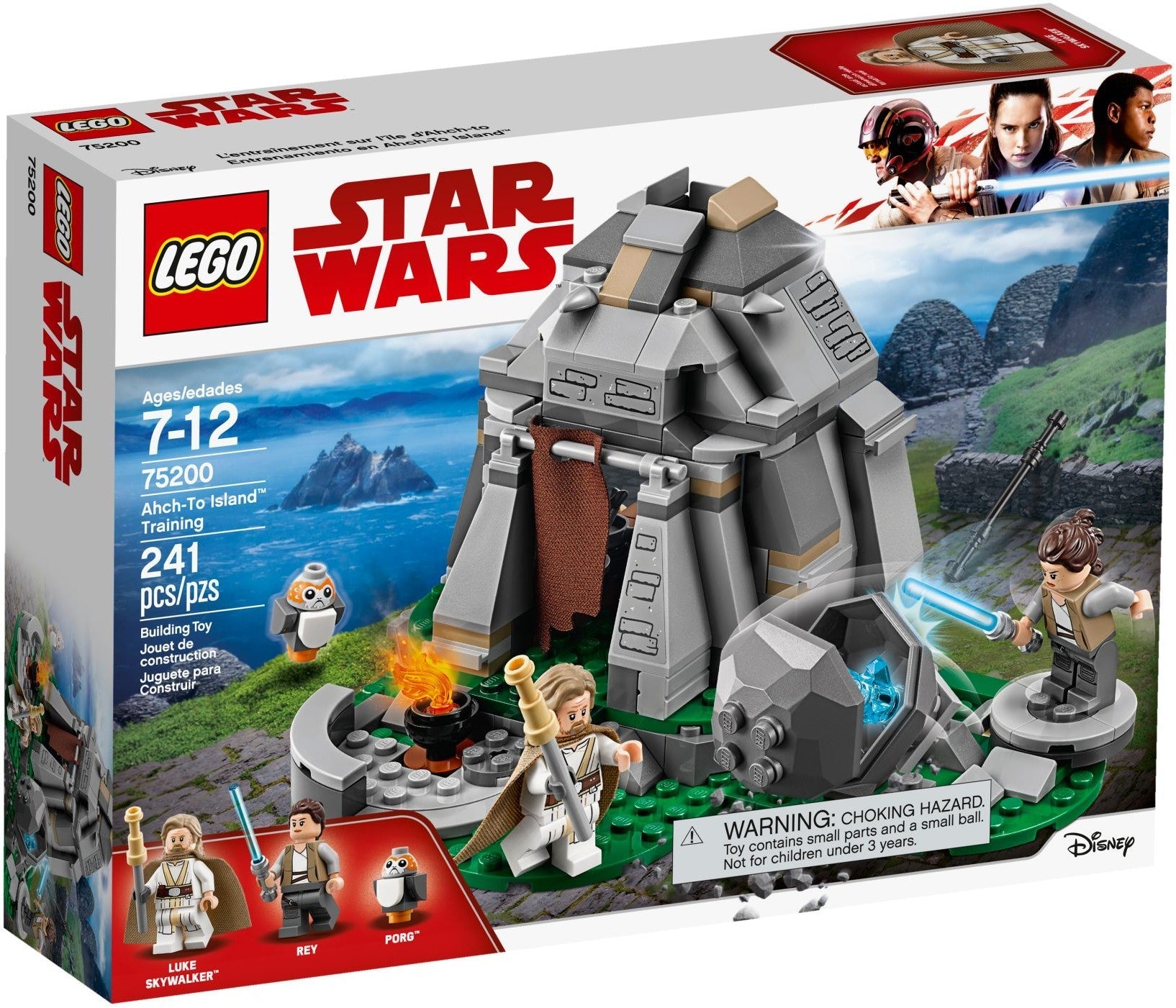 LEGO Star Wars: The Last Jedi Ahch-To Island Training 75200 Building Kit- Auzzi Store