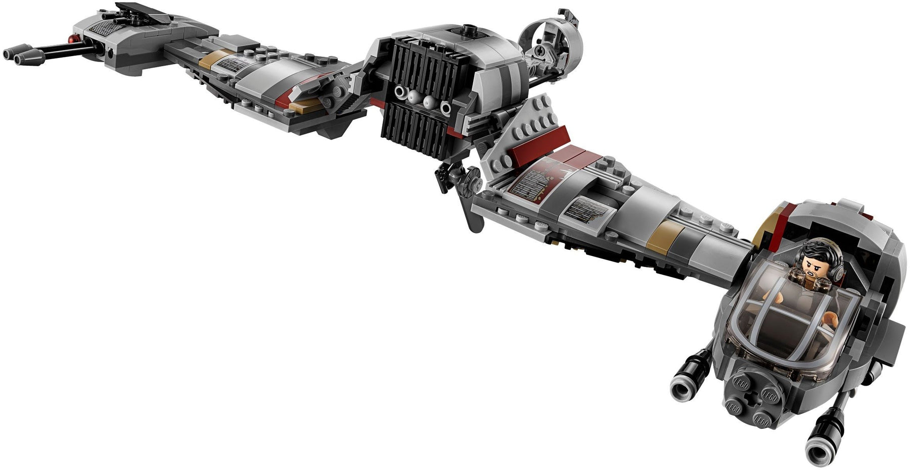 LEGO 75202 Star Wars Defense of Crait Battle Set - SuperSaverAU - view 3