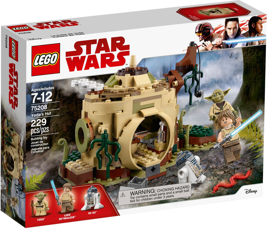 LEGO 75208 Yoda's Hut Dagobah Jedi Training Kit - SuperSaverAU - view 1