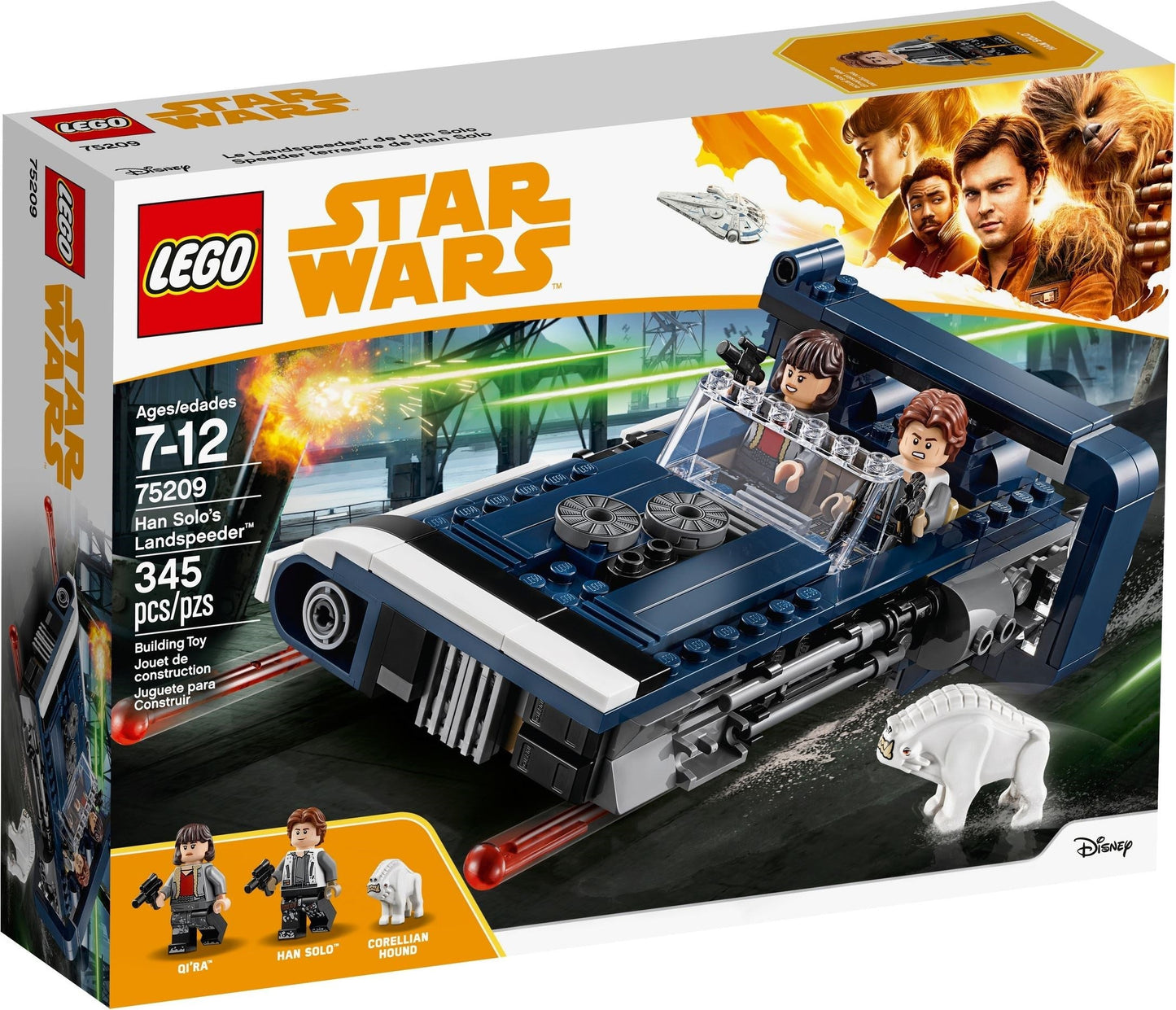 LEGO Star Wars Solo: A Star Wars Story Han Solo’s Landspeeder 75209 Building Kit- Auzzi Store