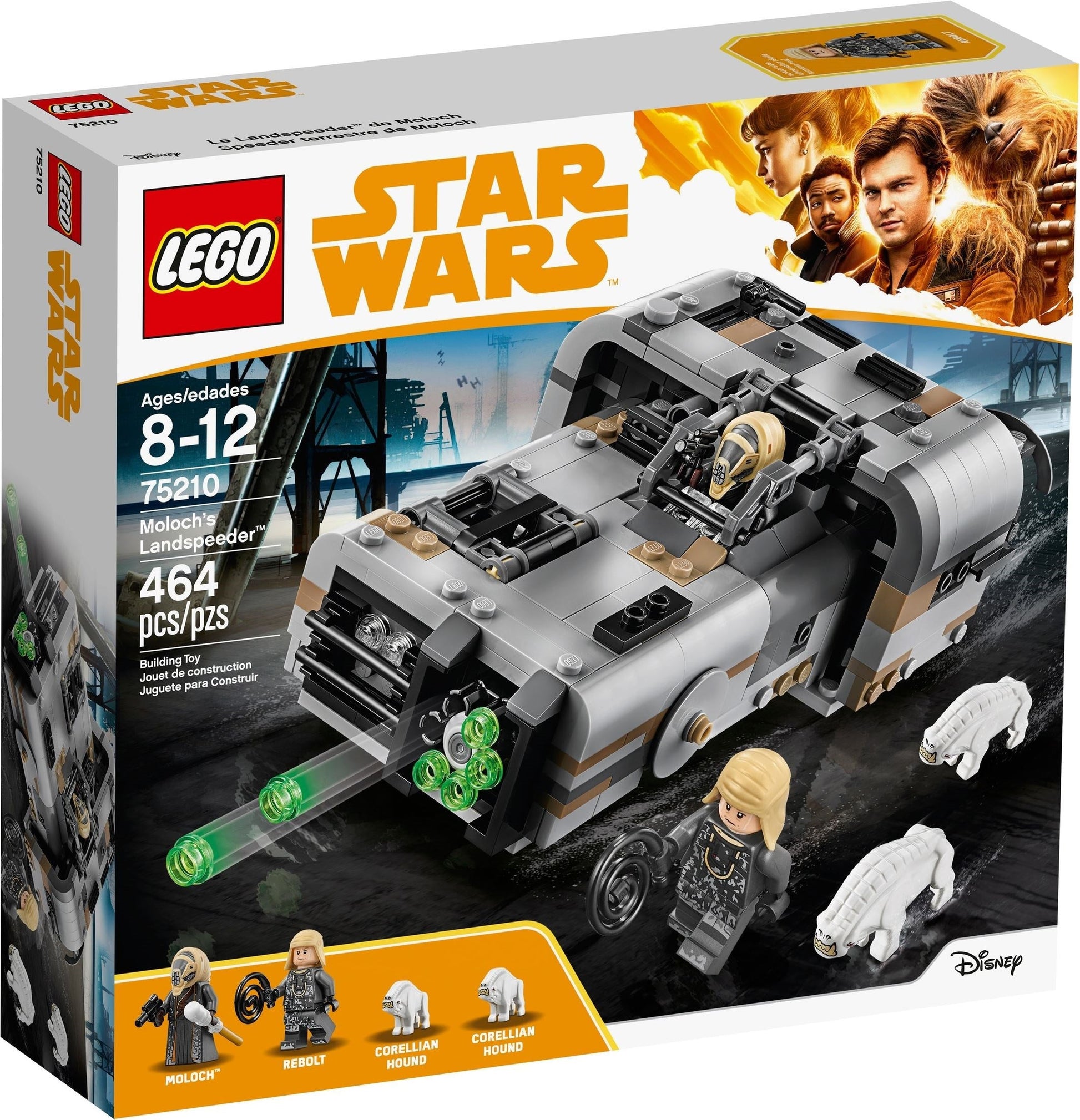 LEGO Star Wars Solo: A Star Wars Story Moloch’s Landspeeder 75210 Building Kit- Auzzi Store