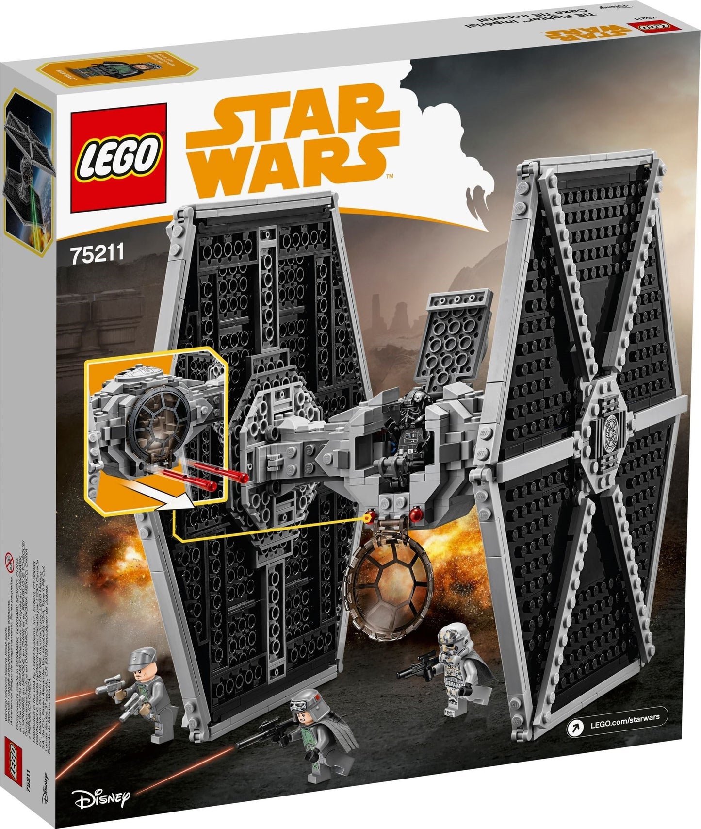 LEGO 75211 Imperial TIE Fighter - Han Solo & Tobias Beckett