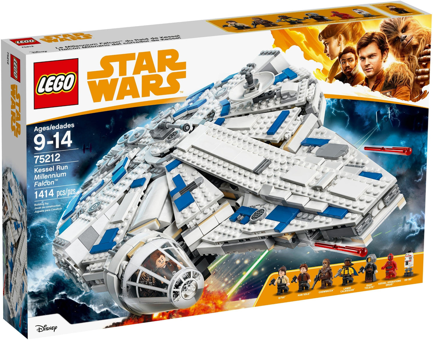 LEGO 75212 Kessel Run Millennium Falcon - Han Solo Star Wars