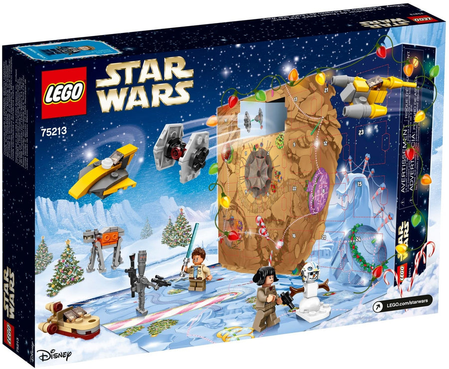 LEGO 75213 Star Wars Advent Calendar 2018 - Minifigures, Starships & More - SuperSaverAU - view 1
