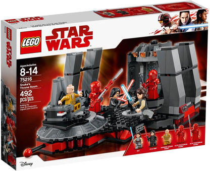 LEGO 75216 Snoke's Throne Room - Star Wars The Last Jedi Set