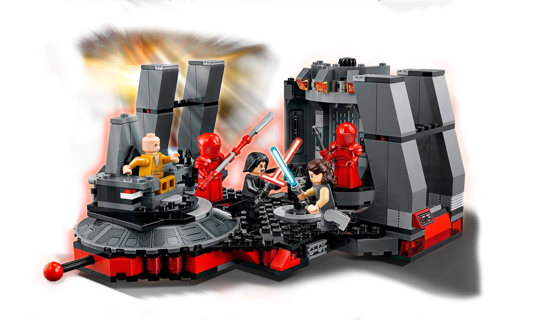 LEGO 75216 Snoke's Throne Room - Star Wars The Last Jedi Set - SuperSaverAU - view 2