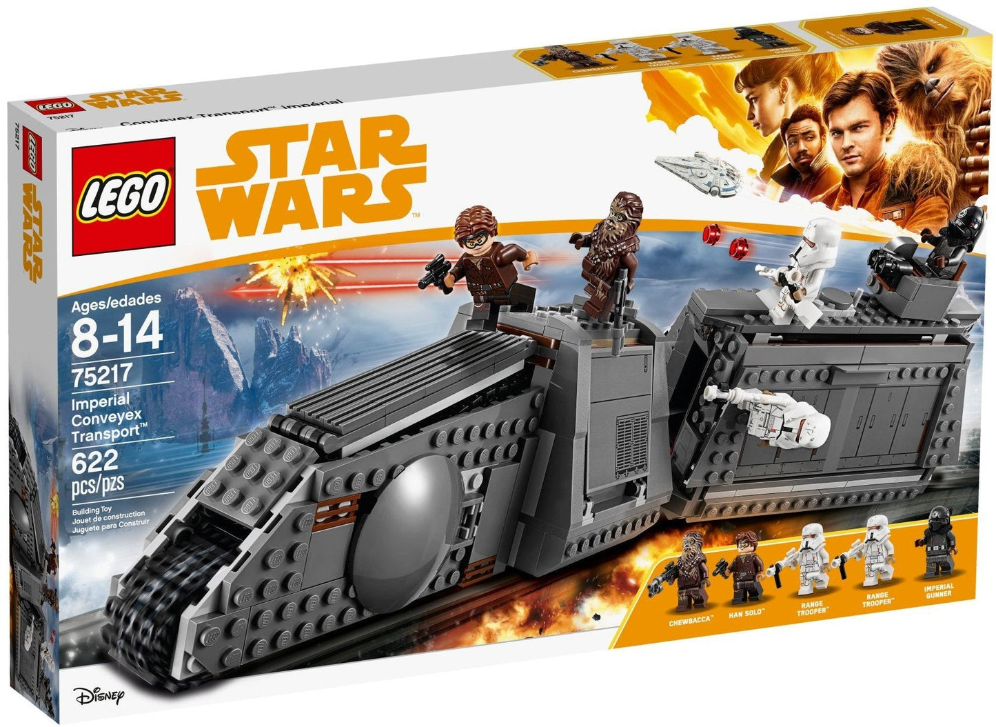 LEGO 75217 Imperial Conveyex Transport - Star Wars Train Heist